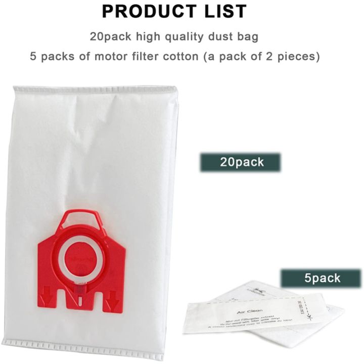 ARELENE%206Pack%20Replacement%20FJM%203D%20Efficiency%20Dust%20Bag%20for%20Miele%20S200,S300,S600,S4%20S6%20Compact%20C2%20C1%20Series%20Canister%20Vacuum%20Cleaner%20-%20Image%203