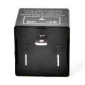 Electronic LED Adjustable Flasher Relay for Turn Signal Light Blinker.