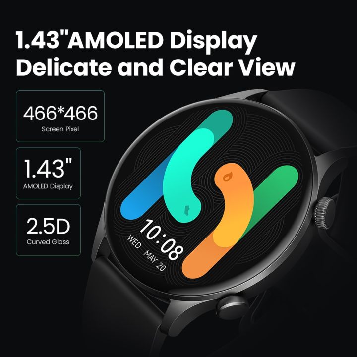 HAYLOU%20Solar%20Plus%20RT3%20Smart%20Watch%20Bluetooth%20Phone%20Call%201.43AMOLED%20Display%20Smartwatch%20Health%20Monitor%20IP68%20Waterproof%20Sport%20Watch%20-%20Image%204