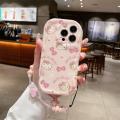 Sanrio Hello Kitty Chain Case For OPPO A60 RENO 7 12F 11F PRO 5 6 8 5G 10 2F Z 8T Realme C63 C61 C65 C51 C53 C55 C21Y C25Y C35. 