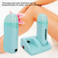 Hair Removal Wax Heater Professional Double Heaters Machine Cyan. 