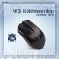 A4TECH G3-200N Wireless Mouse - 2.4G Wireless - 1200 DPI - For PC/Laptop - Black/Blue/Orange. 