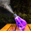 Air humidifier light bulb humidifier portable desktop LED 7 color night light humidifier (Multi Color). 