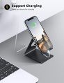Lamicall Cell Phone Stand, Phone Dock: Cradle, Holder, Stand for Office Desk - Black. 
