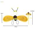 Child Honey Bee Costume Kids Girls Bee Dress Up Headband Party.