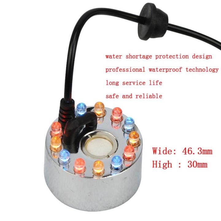 Ultrasonic%20Mist%20Maker%20Fogger%20Water%20Fountain%20Pond%2012%20LED%20with%2024v%20Charger%20-%20Image%206