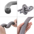 TWEXQNY 3pcs 3.5Ft Washing Machine Pvc Y Shaped Drain Discharge Hose Washer Pipe Connector , with 2 Waterproof Rings.
