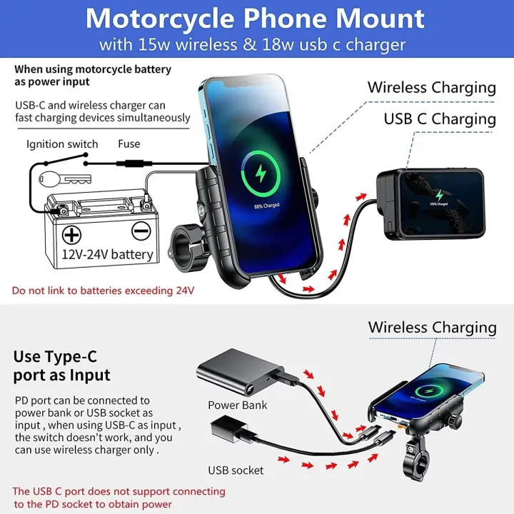 Waterproof%20Motorcycle%20Phone%20Holder%20QC3.0%20USB-C%20Qi%20Wireless%20Charger%20Mount%20Phone%20Stand%20Mirror%20USB%20Charger%20360%20Support%20for%20Moto%20-%20Image%204