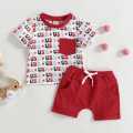 baby soft cotton export quality t-shirt set.
