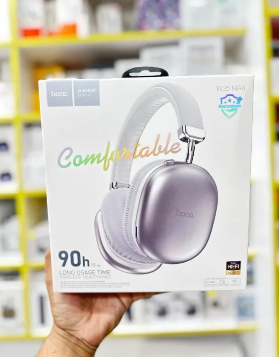 Hoco%20W35%20Max%20Bluetooth%20Wireless%20Headphones%20with%2090%20Hours%20Music%20&%20Talk%20Time,%2032%CE%A9%20Impedance,%20and%20800mAh%20Battery%20-%20Image%202