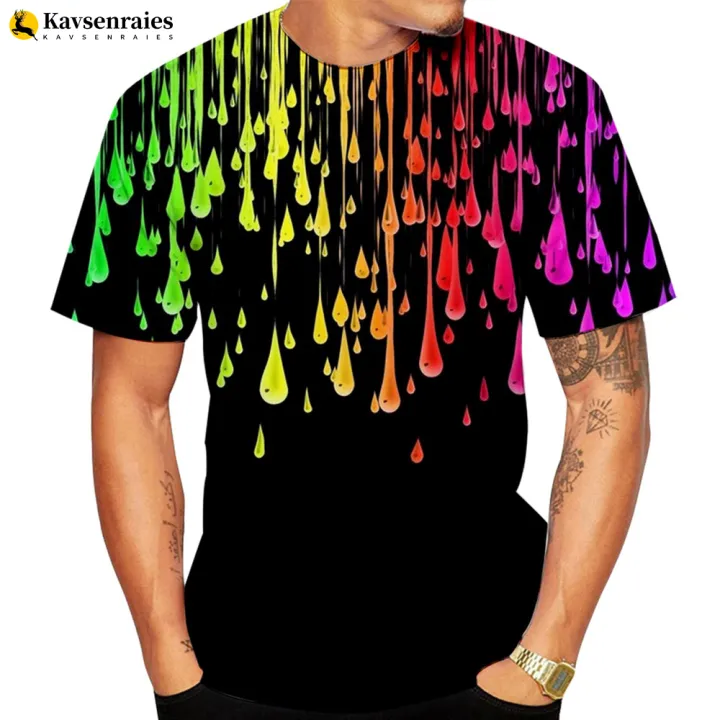 New%20Fashion%20Rainbow%20Paint%20Splatter%20Tie-dye%203D%20Printed%20T-Shirt%20Men%20Women%20Summer%20Casual%20Tshirt%20Streetwear%20Oversized%20Tops%20Tees%20-%20Image%204