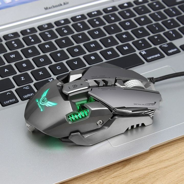 ZERODATE G9 USB Wired Gaming Mouse Esports Machinery Eat Chicken CS Programming Peripheral Computer Laptop Game For PC Gamer