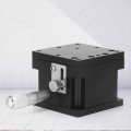Manual Linear Stages SEMZA-60 Trimming Platform Slide Table Fine Tuning Bearing Vertical Stage 60*60*50mm.