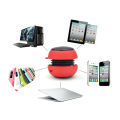 Hamburger Mini Speaker Mp3 Music Loudspeaker Player Outdoor 3.5mm Wired Speaker Sound Box for Computer Phones. 