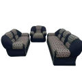 Saddam Malaysian Process Wood 6 Seater Sofa3+2=1. 