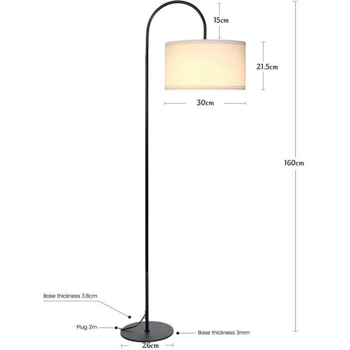 GC%20Dimmable%20Floor%20Lamp%20With%20Remote%20Control,%203%20Modes%20Adjustable%20Brightness,%20LED%20Arc%20Standing%20Lamp,%20Magnet%20Floor%20Lamps%20For%20Living%20Room,%20Dining,%20Study%20Rooms%20-%20Image%204