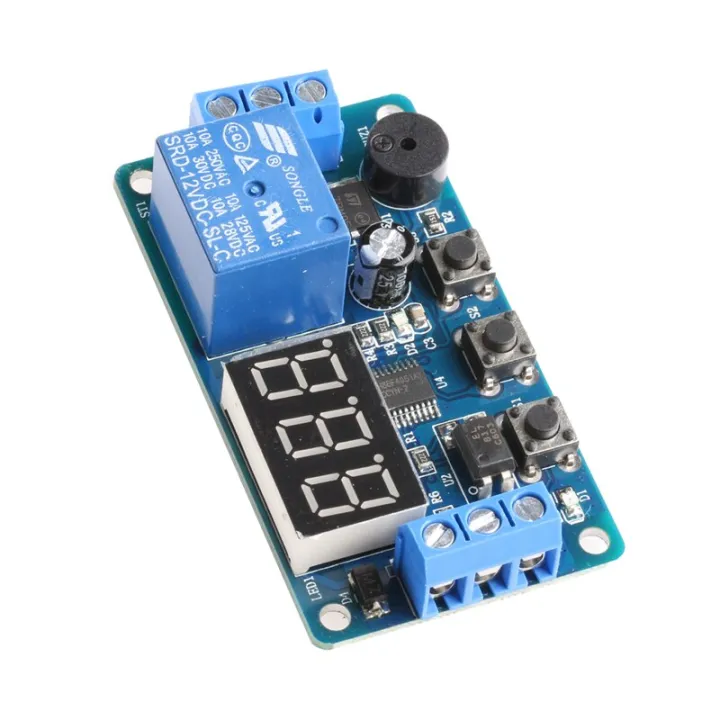 12V%20De-lay%20Timer%20Circuit%20DC-12V%20DC12V%20Infinite%20Cycle%20De-lay%20Timing%20Ti-mer%20Relay%20ON%20OFF%20Switches%20Loop%20Module%20Timer%20Cycle%20Control%20Multifunction%20Circuit%20With%20LED%20Display%20-%20Image%206