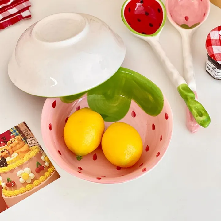 Large%20Cereal%20Bowl%20Scoop%20Watermelon%20Strawberry%20Shaped%20Hand%20Painted%20Ramen%20Spoon%20Long%20Handle%20Cute%20Kitchen%20-%20Image%206