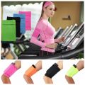 Armbands Terylene Cell Phone Armbags Lightweight Non-slip Sports Pouch Band Elastic Portable Mobile Phone Armband Bag Unisex. 