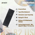 A4tech KRS-82 USB Wired Keyboard - Bangla Layout - FN Multimedia Key - Comfort Roundedge Keycaps - USB - For PC/Laptop - Black. 