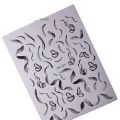 ins high-end Internet celebrity silk smoke ribbon nail art stickers gentle ballet nail back glue pure desire style Xiaohongshu.