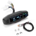 Mini Universal LCD Digital Motorcycle Meter Speedometer Digital Odo-meter Electric Motor Bike Tachometer. 
