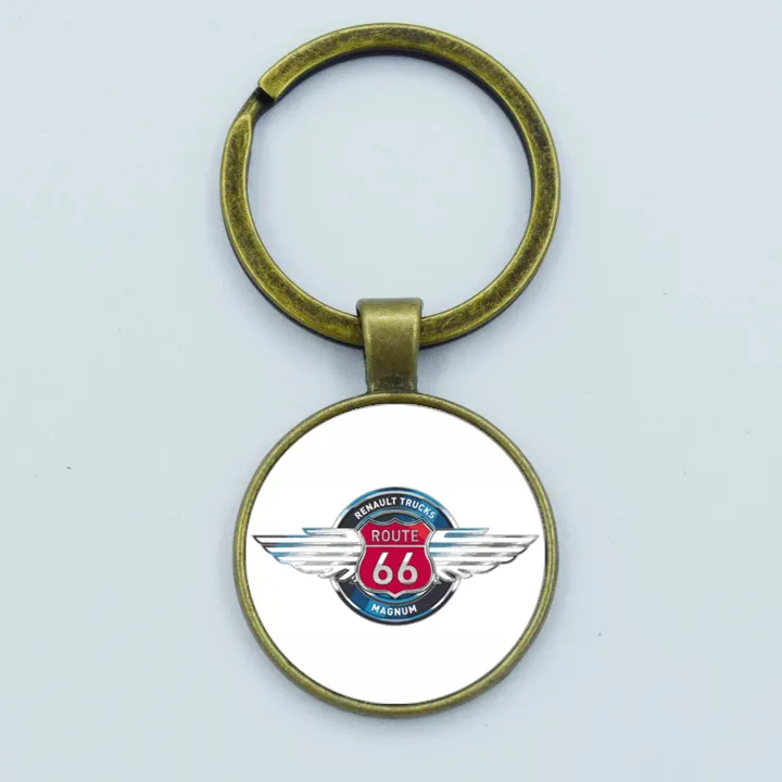 Vintage%20ROUTE%2066%20Keychain%20Motorcycle%20Car%20Keyring%20Handmade%20Glass%20Cabochon%20Key%20Chain%20Holder%20Women%20Men%20Jewelry%20Gift%20-%20Image%204