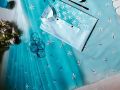 Hand Print Half Silk Saree And Dhupian Panjabi For Man and Women.