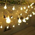 Warm White Snow Ball Fairy Lights, Waterproof Decorative Fairy Lights 28 Pieces Set - Light Decoration.
