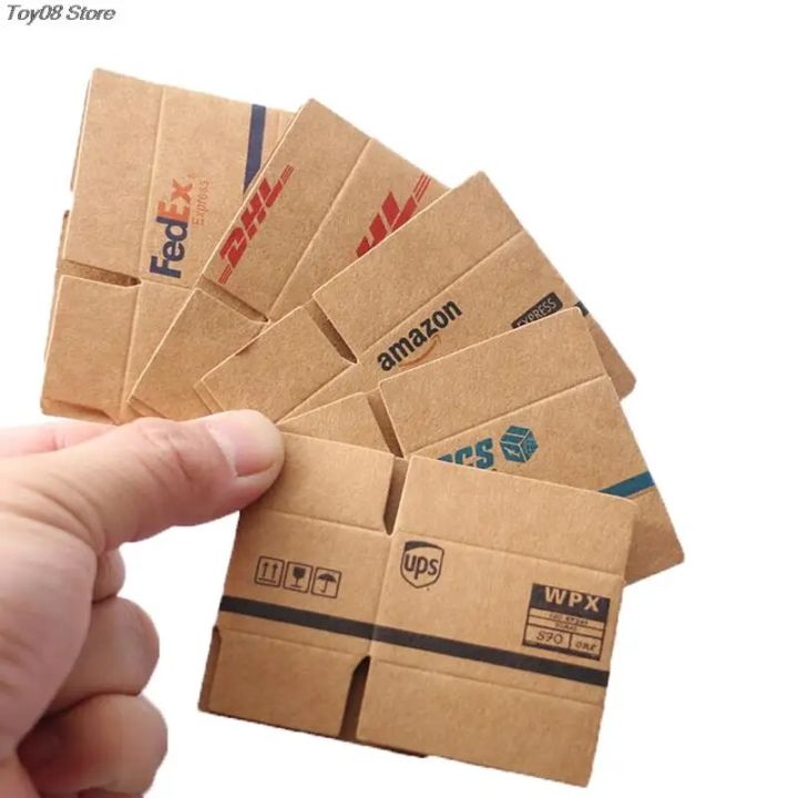 1/5Pcs%20Mini%20Carton%20Express%20Box%20Dollhouse%20Miniature%20Decor%20Toy%20Doll%20House%20Decor%20Furniture%20Accessories%20-%20Image%202