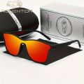 RENEKTON, Futuristic One-piece Polarized Sunglasses, For Men Women Outdoor Sports Party Vacation Travel Driving Fishing Supplies Photo Props.