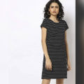 Teens Yarn Dye Fashionable Long Tops.
