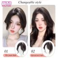 WTB Synthetic Bangs Wig Female Natural Forehead Atmosphere Dragon Beard Bangs Head Replacement Fluffy Wig Piece.