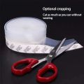 Silicone Door Seal Strip with Strong 3M Adhesive for Draft Protection. 