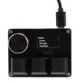 For SayoDevice OSU O3C Rapid Trigger Mini Keyboard Custom Screen 3 4 Key Konb Copy Paste Programming Macro Gaming Keypad. 