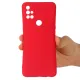 For OnePlus Nord N10 5G Pure Color Liquid Silicone Shockproof Full Coverage Case. 
