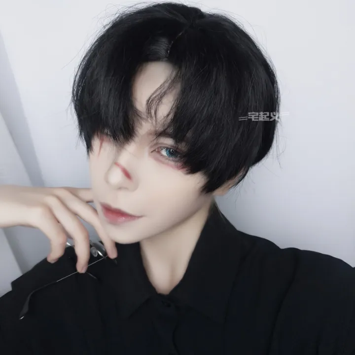 Wig%20Male%20Short%20Straight%20Hair%20Wolf%20Tail%20Wig%20Unisex%20Short%20Hair%20Hanging%20Ears%20Dyed%20Gradient%20Gray%20Mullet%20Head%20Cosplay%20Wig%20-%20Image%202