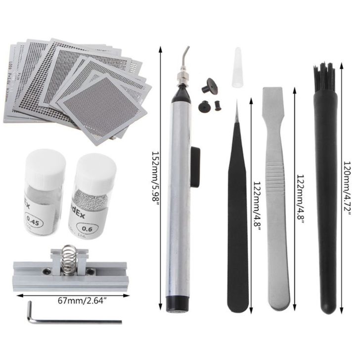 BGA%20Reballing%20Directly%20Heat%20Stencils%20Solder%20Paste%20Tin%20Balls%20Station%20Steel%20Mesh%20BGA%20Reball%20Kit%20for%20SMT%20Rework%20Repair%20-%20Image%202