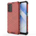 Honeycomb Heavy Duty Shockproof Armor Case For OPPO A5S A3S A8 A9 2020 A72 A53 A93 A55 A94 A54 A74 4/5G Clear Hard Phone Cover.