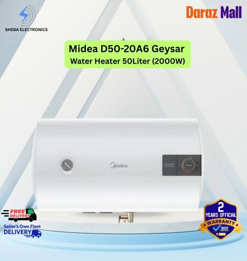Midea D50-20A6 Geysar Water Heater 50Liter (2000W)