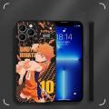 Case Cover For iPhone 11 12 13 PRO MAX MINI Casing Anime Haikyuu Shoyo Hinata Tobio Kageyama Kozume Kenma Soft Shockproof Full Protection TPU Silicone Anti-falling Japan Cartoon. 