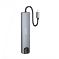 Hoco DUP09 8-in-1 Docking Hub Converter Adapter.