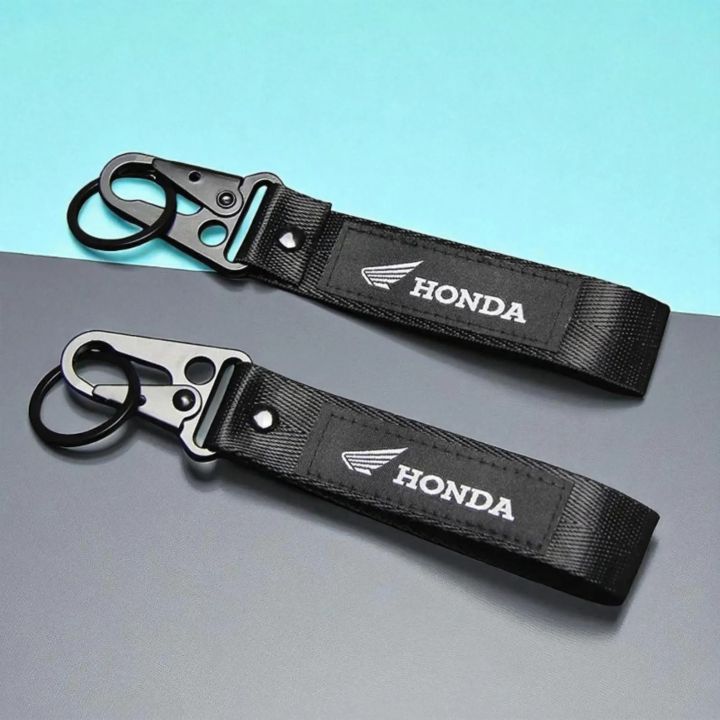 Honda Key Ring For Biker ..metal key chain .Black