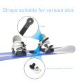 6PCS Roller Skating Shoes Strap Snowboard Ladder Strap Binding Replacement with Screws. 