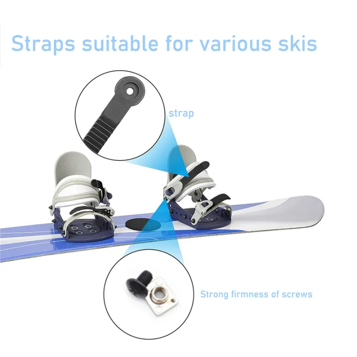6PCS%20Roller%20Skating%20Shoes%20Strap%20Snowboard%20Ladder%20Strap%20Binding%20Replacement%20with%20Screws%20-%20Image%208