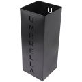 Square Umbrella Bucket Stand Outdoor Long Holder Classroom Storage Wrought Iron Rain Rack Folding Metal Coat.