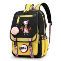 Harajuku Novelty School Bags Anime Demon Slayer Kamado Nezuko Backpack Children Girls Kawaii Schoolbag Travel Bag Women Daypacks. 