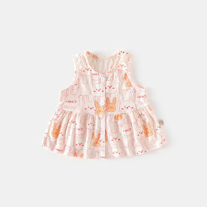 Girl's%20dress,%20children's%20cardigan%20sleeveless%20top,%20princess%20floral%20skirt,%20printed%20with%20foreign%20style,%20cute%20girl%20in%20summer%20-%20Image%208