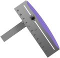 Adjustable Cake Scraper Baking Crisp Corners Cakes Comb Metal Cake Edge Smoother Made Of Stainless Steel Diy Baking Tools. 
