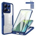 For Xiaomi Poco F6 Pro 5G Poco F 6 F6Pro Poco F6 Poco F6pro Transparent Protector Case With Mobile Phone Film Cover Double Protect Shield Full Cover Casing HP. 